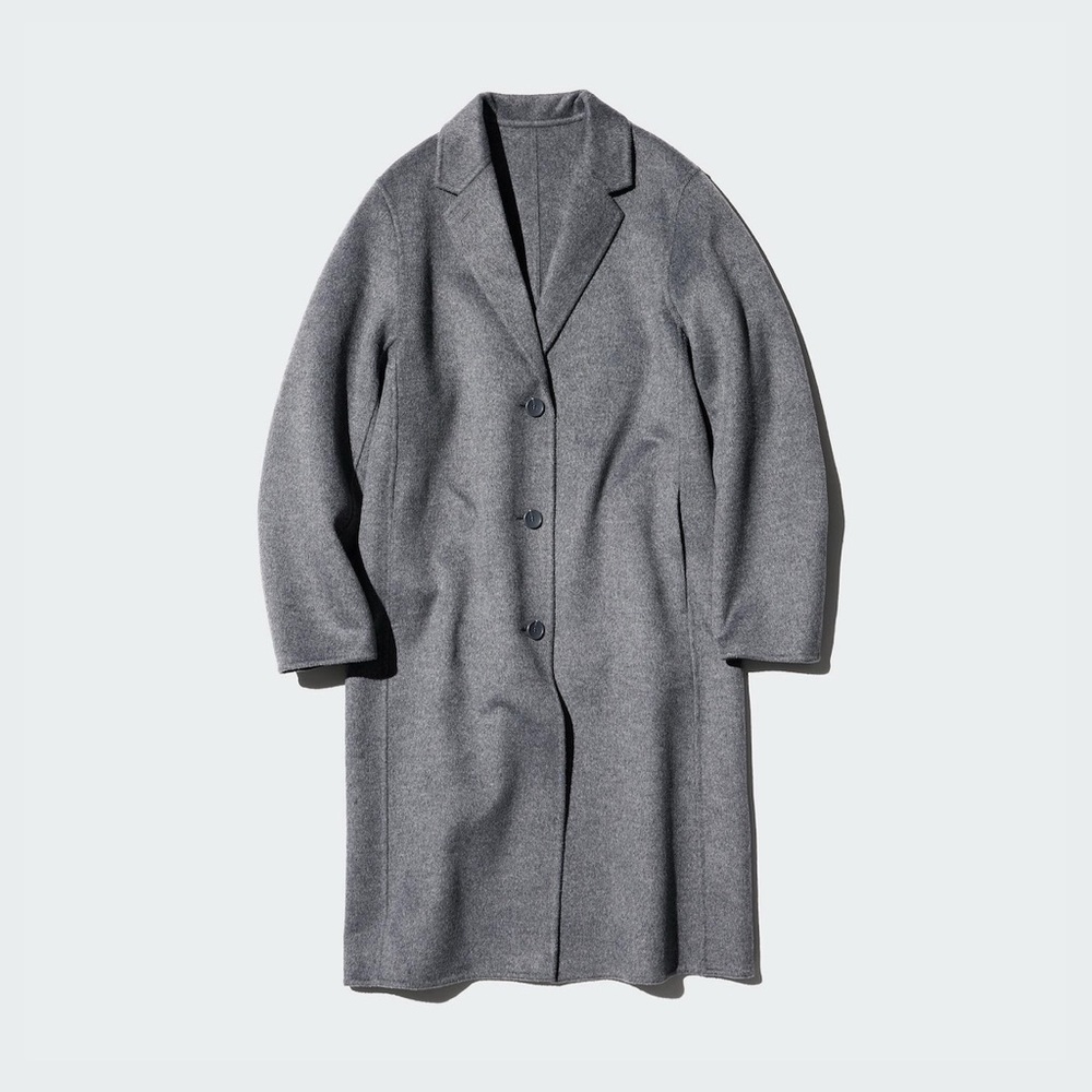 Uniqlo Double Face Chester Long Coat
